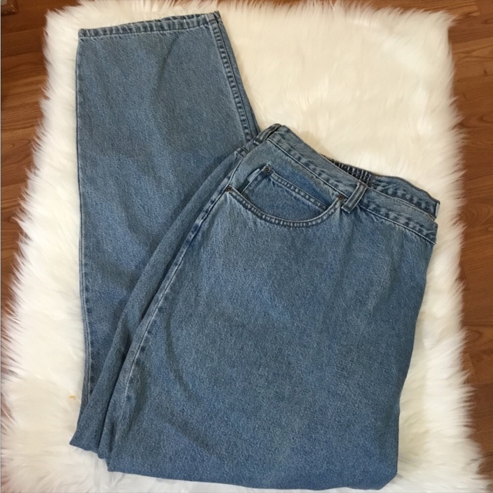LIZ & Me New with tags light denim 26W  jeans average 5 pocket belt hoops